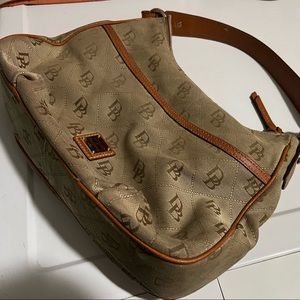 Dooney and Burke purse. Tan with leather strap